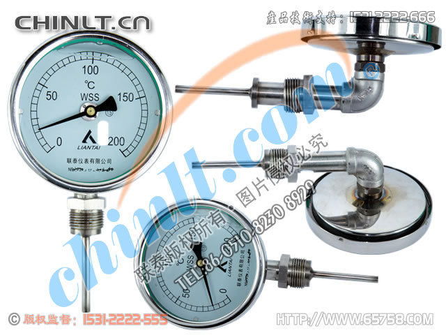 WSSN-411BF 不锈钢耐震双金属温度计