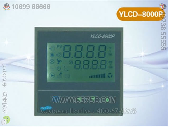 YLCD-8000P/9000P液晶微电脑控制可编程(隔水式)温度控制器