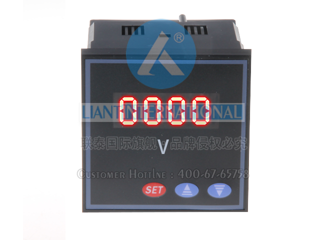 SX80J-ACV可编程数显单相交流电压表